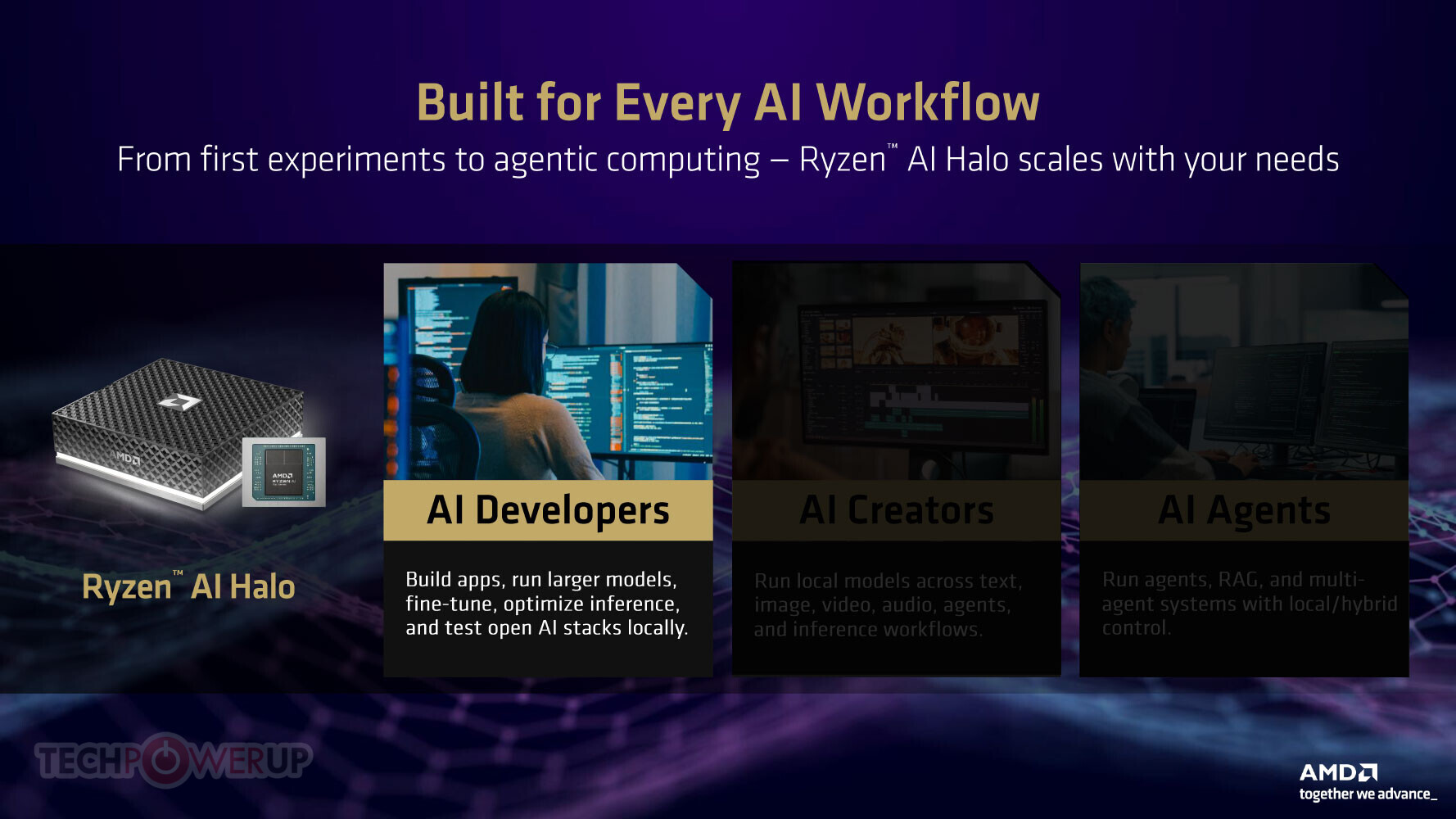 AMD Unveils Ryzen AI Halo, a Compact DGX Spark and Mac Mini Competitor